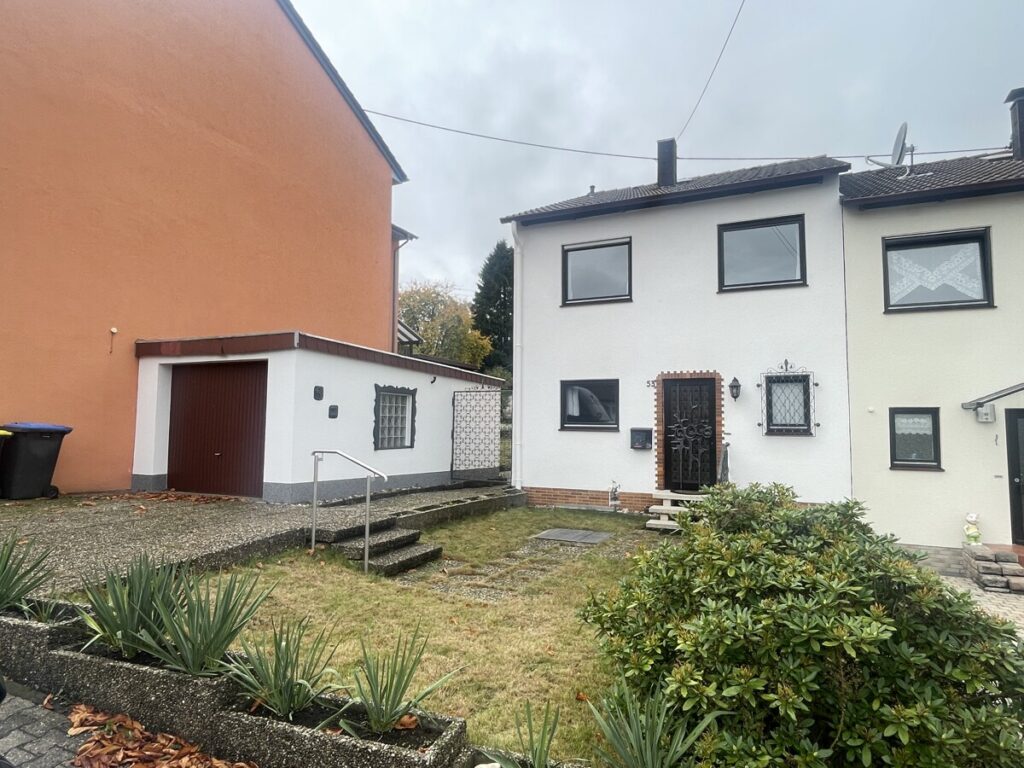 Hausansicht.